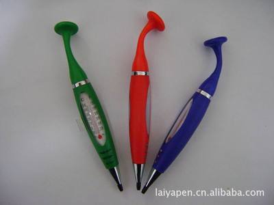 【供應(yīng)帶溫度計磁鐵筆,多功能工具筆】價格,廠家,圖片,圓珠筆、原子筆,桐廬萊雅文教用品-